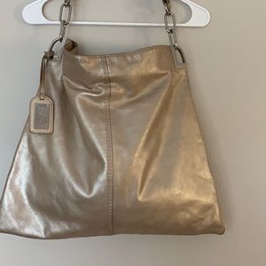 Badgley Mischka Leather hobo bag